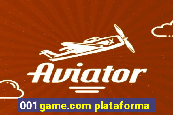 001 game.com plataforma